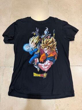 Dragon Ball Z Graphic Short Sleeve Tee - Black